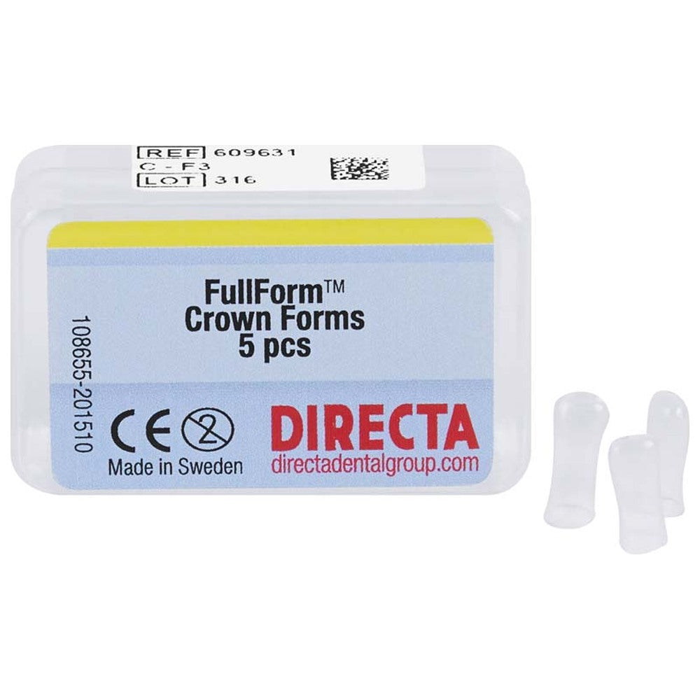 Directa 609631 FullForm Dental Crown Forms F-3 C System 5/Pk Directa 609631 FullForm Dental Crown Forms F-3 C System 5/Pk